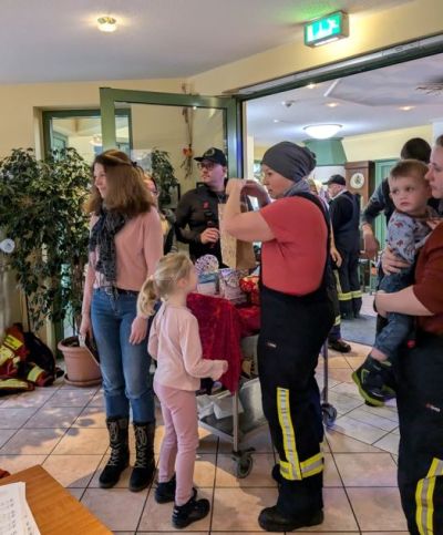 Feuerwehreinsatz in Wartenberg … Zum Glück aus einem sehr schönen Grund! – Bild 1